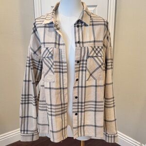 Dr. Denim Plaid Shirt